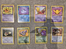 🔥 Vintage Pokemon TCG Team Rocket Card Non-Holo Bundle x10 (Dark Vaporeon) 🔥 - Image 1