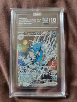 Tag 10 Kingdra EX Shrouded Fable Black Star Promo SVP 131 Pokemon TCG - Image 1