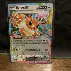 Eevee EX - #75/131 (Holo) (NM) SV: Prismatic Evolutions PRE Pokemon - Image 1