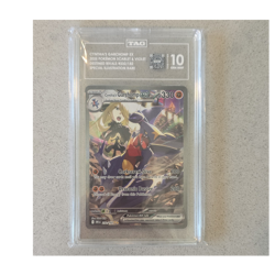TAG 10 Cynthia's Garchomp ex 232/182 Destined Rivals SIR Holo EN 2025 - Image 1