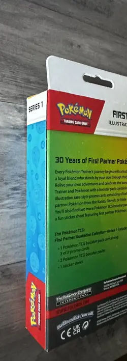 Pokemon First Partner Illustration Collection Series 1 Box - Image 2