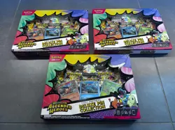 Pokemon TCG Ascended Heroes First Partners Deluxe Pin Collection - Lot x3 SEALED - Image 1