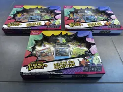 Pokemon TCG Ascended Heroes First Partners Deluxe Pin Collection - Lot x3 SEALED - Image 2