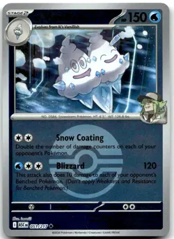 Pokemon N's Vanilluxe Ascended Heroes ASC #051/217 Uncommon Reverse Holo NM - Image 1
