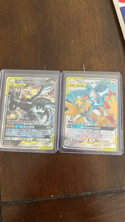 Nintendo Pokemon TAG TEAM GX Lot Pikachu & Zekrom + Birds + Lucario Melmetal - Image 1