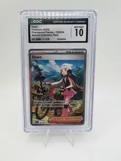 2025 Pokemon Dawn Phantasmal Flames 129/094 SIR CGC GEM MINT 10 - Image 1
