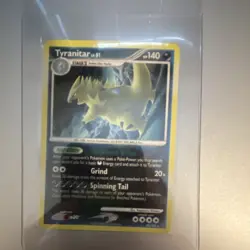 The Pokemon Company Tyranitar 30/100 Stormfront Rare Holofoil 140HP English 2008 - Image 1