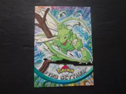 2000 Topps Pokemon TV Animation Series 3 Italian #123 Scyther Three - Image 1