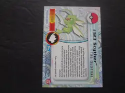 2000 Topps Pokemon TV Animation Series 3 Italian #123 Scyther Three - Image 2