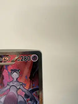 Pokemon! Destined Rivals! Team Rocket's Mewtwo ex #231/182! Full Art! Holo! - Image 4
