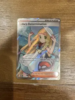 Pokemon Lillie's Determination 169/132 Me01: Mega Evolution Holo TCG - Image 1