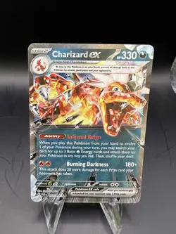 Pokemon Charizard ex 054/091 Paldean Fates NM - Image 1