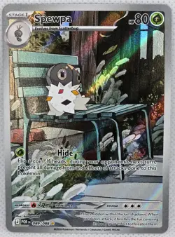 Spewpa 089/088 Holo Illustration Rare Perfect Order Pokemon Near Mint - Image 1