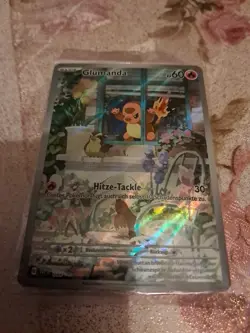 Pokemon Glumanda SVP044 | Obsidianflammen TTB Promo | OVP Sealed | Deutsch | NM - Image 2
