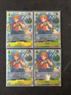 Nami (053) (Alternate Art) EB03-053 One Piece Heroines Edition Play set of 4 - Image 1