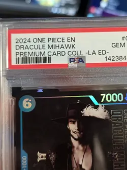 2024 Premium Collection Live Action Edition #P-052 Dracule Mihawk PSA 10 GEM MT - Image 4