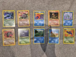 🔥 Pokemon Vintage Fossil Bundle 10 Cards (No Duplicates) 🔥 - Image 1