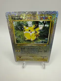 Pokemon Pikachu Legendary Collection Reverse Holo Card 86/110 MP-LP Condition - Image 3