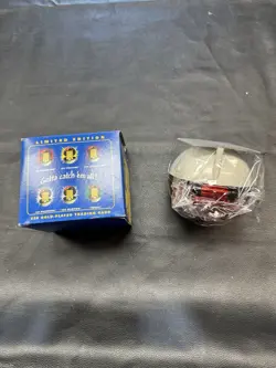 23K Gold Plated Pikachu Pokemon Card Burger King Sealed w/ Pokeball & Box - Image 4