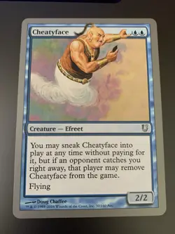 Cheatyface Unsanctioned NM Blue Uncommon MAGIC THE GATHERING MTG CARD ABUGames - Image 1