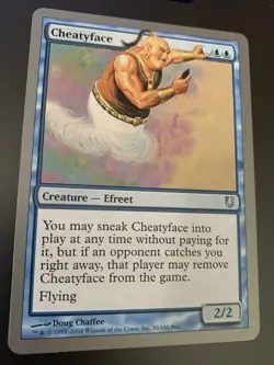 Cheatyface Unsanctioned NM Blue Uncommon MAGIC THE GATHERING MTG CARD ABUGames - Image 2