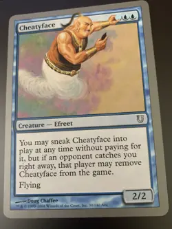 Cheatyface Unsanctioned NM Blue Uncommon MAGIC THE GATHERING MTG CARD ABUGames - Image 3