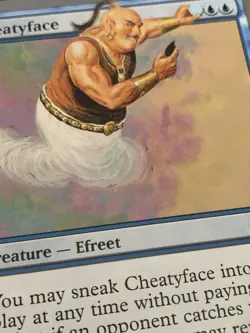 Cheatyface Unsanctioned NM Blue Uncommon MAGIC THE GATHERING MTG CARD ABUGames - Image 4