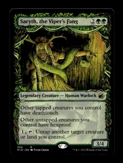 Saryth, the Viper's Fang (Showcase) 304 R Innistrad: Midnight Hunt - Image 1
