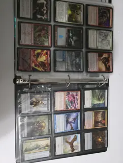 Magic The Gathering Collection Binder 211 Count Mixed Sets - Image 1