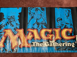 MAGIC THE GATHERING RETAILER DOUBLE SIDED DISPLAY BANNER 4FT x 1 1/2FT - Image 2