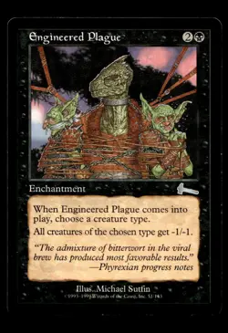 Engineered Plague 51 U Urza's Legacy - Image 1