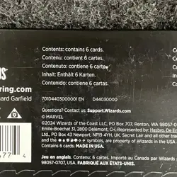 Magic: the Gathering Secret Lair x Marvel: Iron Man, Sealed Sleeve has Wear - Image 5