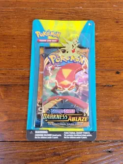 Pokemon DARKNESS ABLAZE & SUN MOON Blister Pack + PIN FACTORY SEALED TCG And 10 - Image 1