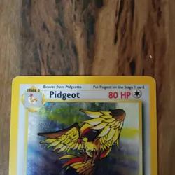 Wizards of the Coast Pidgeot 8/64 Jungle Holo Rare 80 HP English Pokemon TCG - Image 4