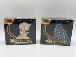 Pokemon Mega Evolution Elite Trainer Box Lucario And Gardevoir 2 ETBs New Sealed - Image 1