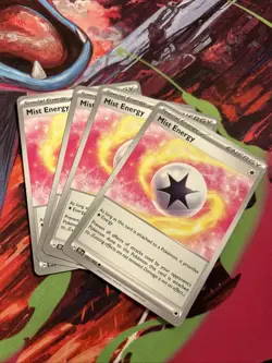4 x Mist Energy - 161/162 - Temporal Forces - Trainer Playset - Pokemon TCG [NM] - Image 1