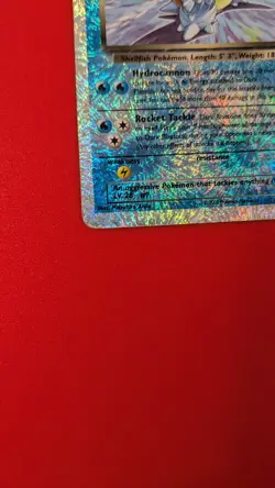 2002 Pokemon Dark Blastoise Legends Reverse Holo Legendary Collection #4 - Image 5