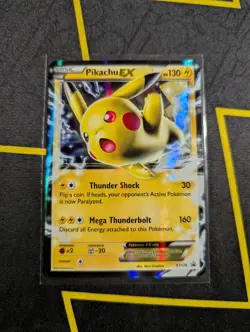 Pikachu EX XY174 Black Star Promo Holo Pokemon TCG Near Mint NM - Image 1