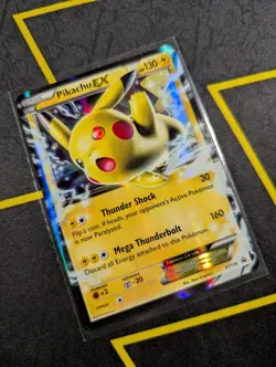 Pikachu EX XY174 Black Star Promo Holo Pokemon TCG Near Mint NM - Image 2