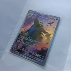 TYRANITAR 2023 POKEMON PALDEA EVOLVED ILLUSTRATION RARE #222/193 Q6890 - Image 3