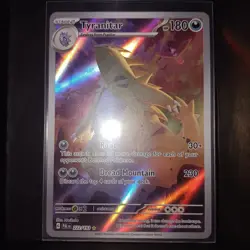 TYRANITAR 2023 POKEMON PALDEA EVOLVED ILLUSTRATION RARE #222/193 Q6890 - Image 4