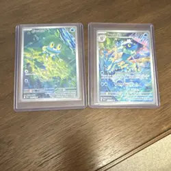 Froakie 088/086 & Frogadier 089/086 from Chaos Rising Pokemon well centered - Image 1