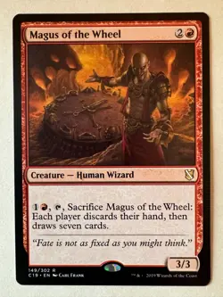 Magus of the Wheel 149 Commander 2019 MTG NM NP - Image 1