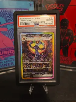 Pokemon 2025 Prismatic Evolutions Umbreon Ex ENGLISH PSA 10 SIR 161/131 - Image 1