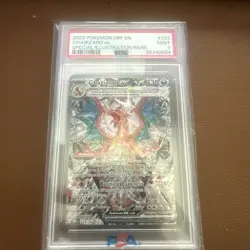 PSA 9 Charizard EX SIR 223/197 Pokemon Obsidian Flames - Image 1