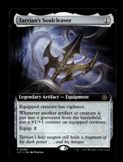Tarrian's Soulcleaver (Extended Art) 389 R The Lost Caverns of Ixalan - Image 1