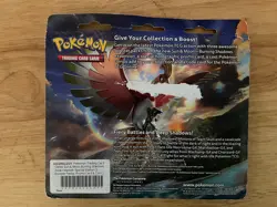 Pokemon TCG: Sun and Moon Burning Shadows Meowth Blister Pack - SEALED/UNOPENED - Image 2