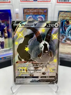 Pokemon Shining Fates Dubwool V Full Art Shiny Vault SV120/122 - Image 1