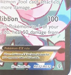 Pokemon Sylveon EX RC32/RC32 Generations Full Art NEW Holo Ultra Rare HP 170 - Image 3