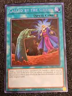 1x (M/NM) - Called By the Grave - RA01-EN057 - Secret Rare - 1st Edition YuGiOh - Image 1